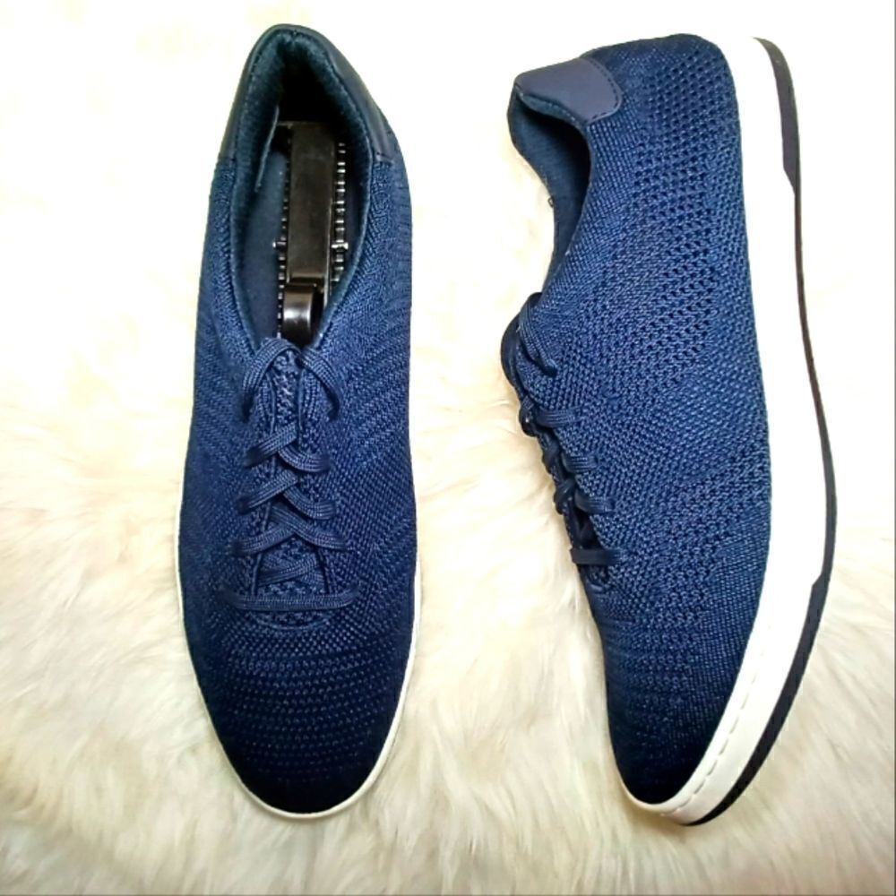 Zara Men knit  Navy blue sneakers